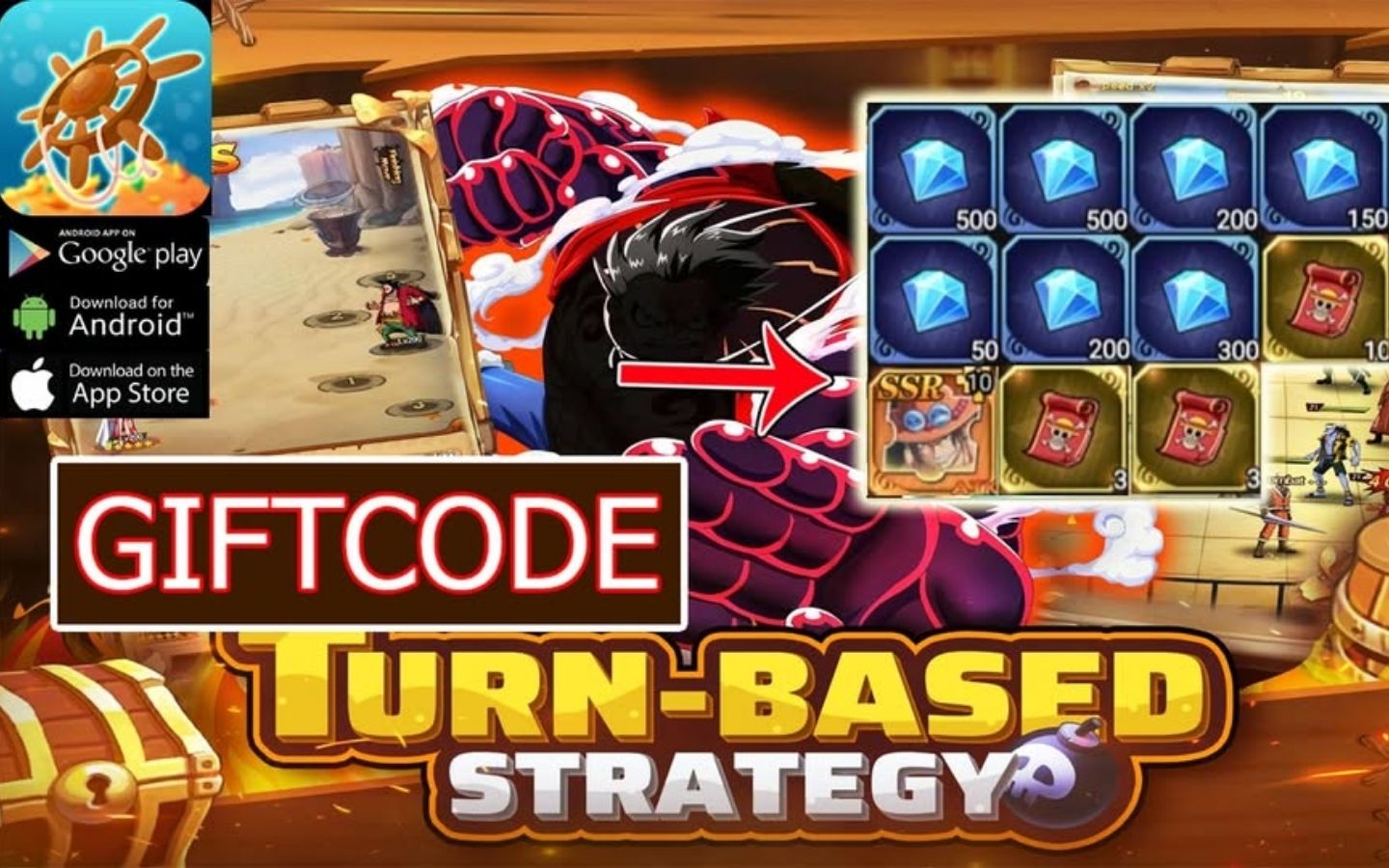 Full code Thế Giới Hải Tặc 05/2026 cập nhật mới nhất và cách nhập